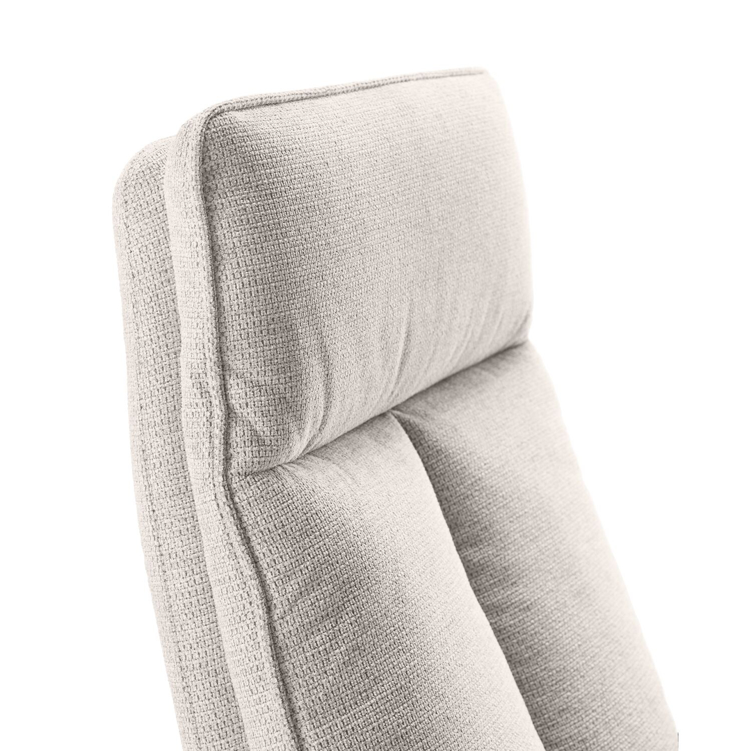Relaxfauteuil Assele lichtgrijs