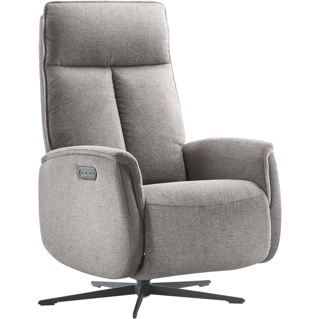 Relaxfauteuil Assele elektrisch antraciet