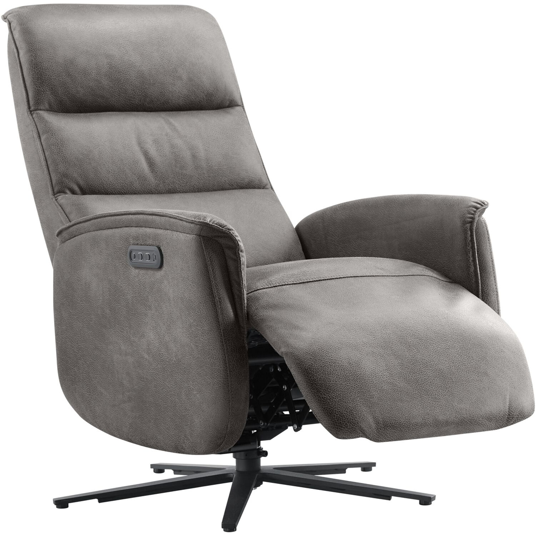 Relaxfauteuil Volgere elektrisch grijs