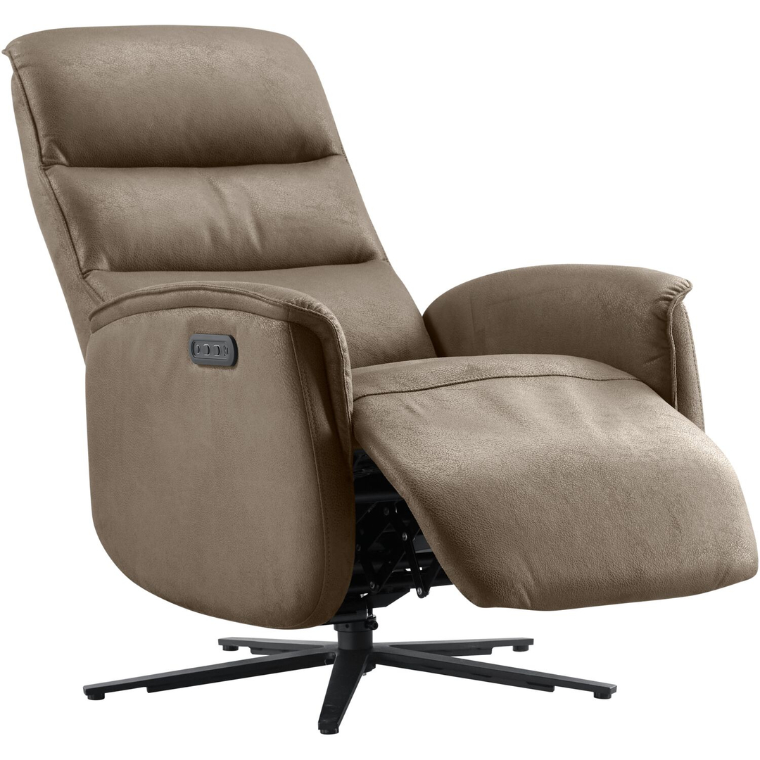 Relaxfauteuil Volgere elektrisch donkerbruin