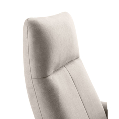 Relaxfauteuil Lanciare lichtgrijs