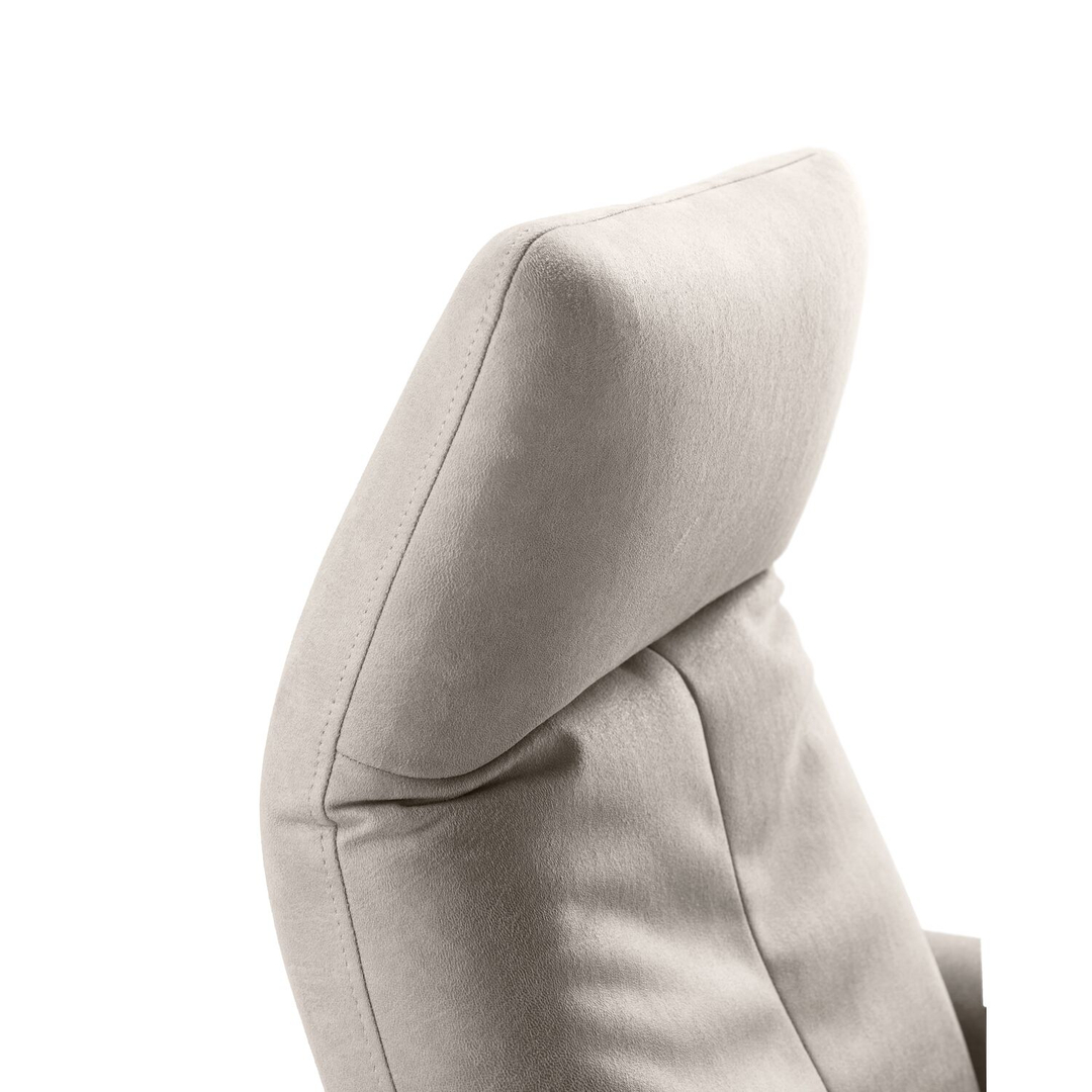 Relaxfauteuil Lanciare lichtgrijs