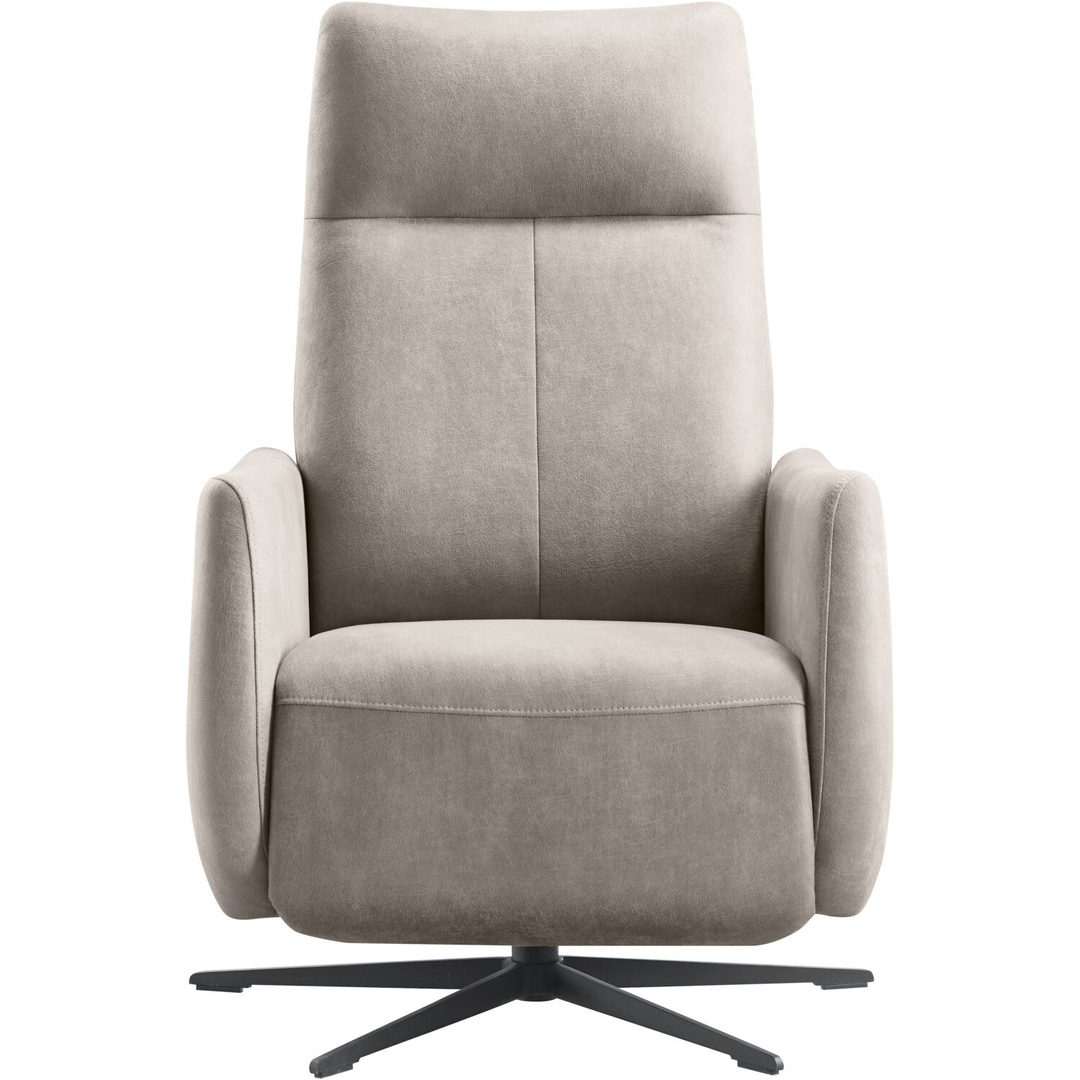 Relaxfauteuil Lanciare elektrisch lichtgrijs