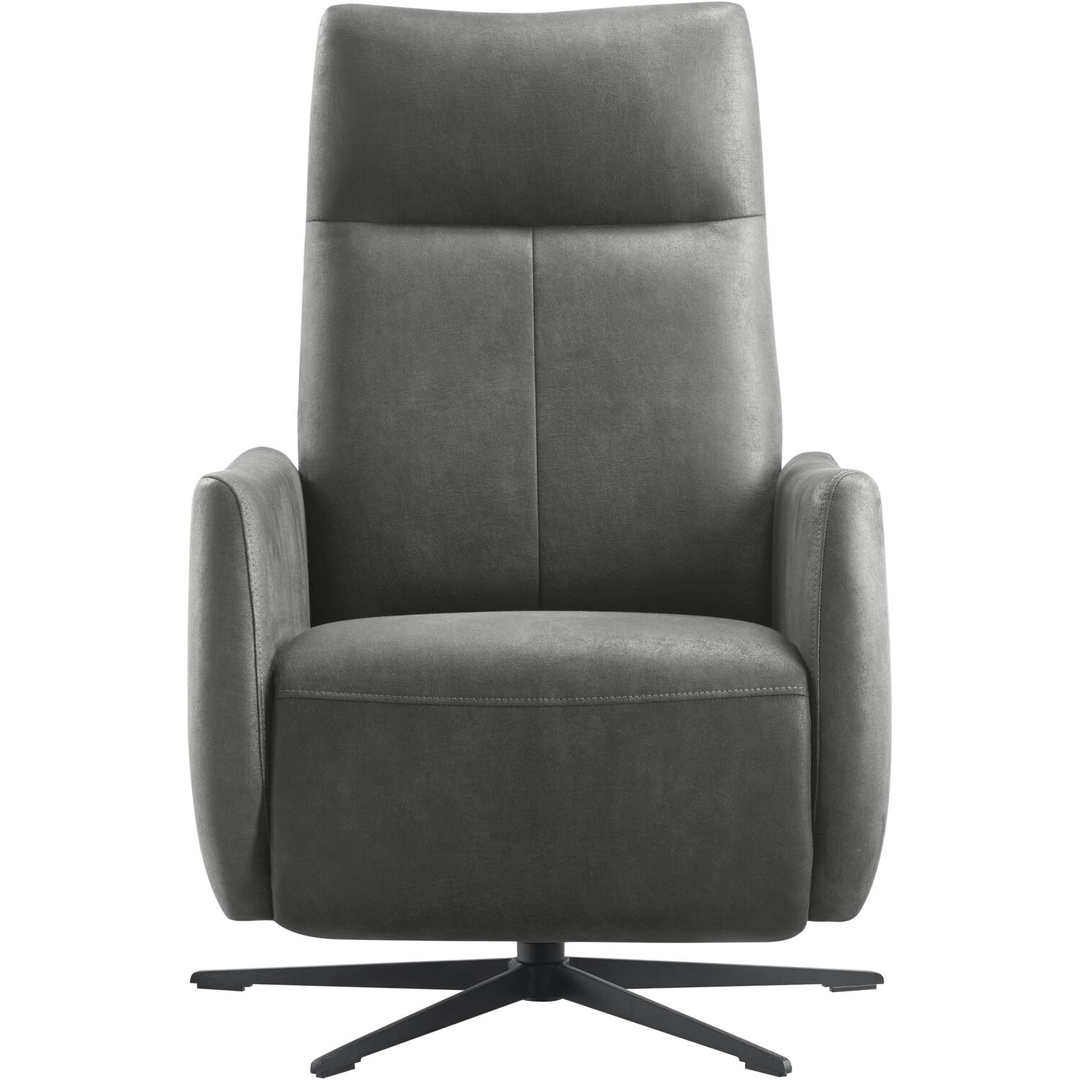 Relaxfauteuil Lanciare elektrisch antraciet
