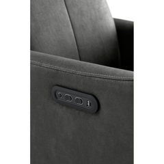 Relaxfauteuil Lanciare elektrisch antraciet
