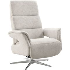 Relaxfauteuil Initio medium lichtgrijs
