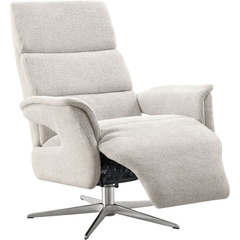 Relaxfauteuil Initio medium lichtgrijs