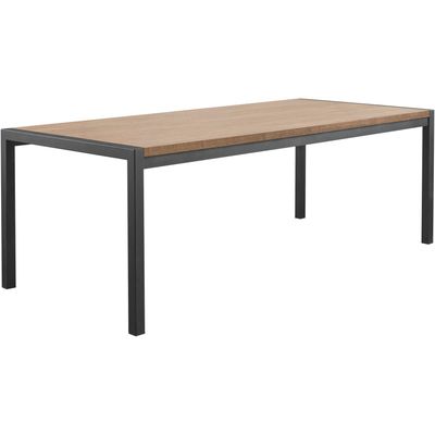 Eettafel Mantera 160x90 cm rechthoekig donkerbruin