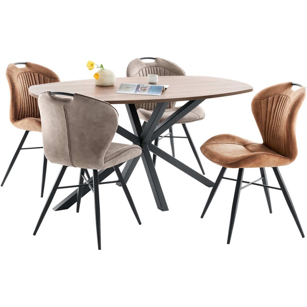 Eettafel Rizoma 160x92 cm Deens ovaal