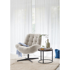 Draaifauteuil Morley grijs