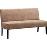Eetkamerbank Avanza 170 cm velvet lichtbruin