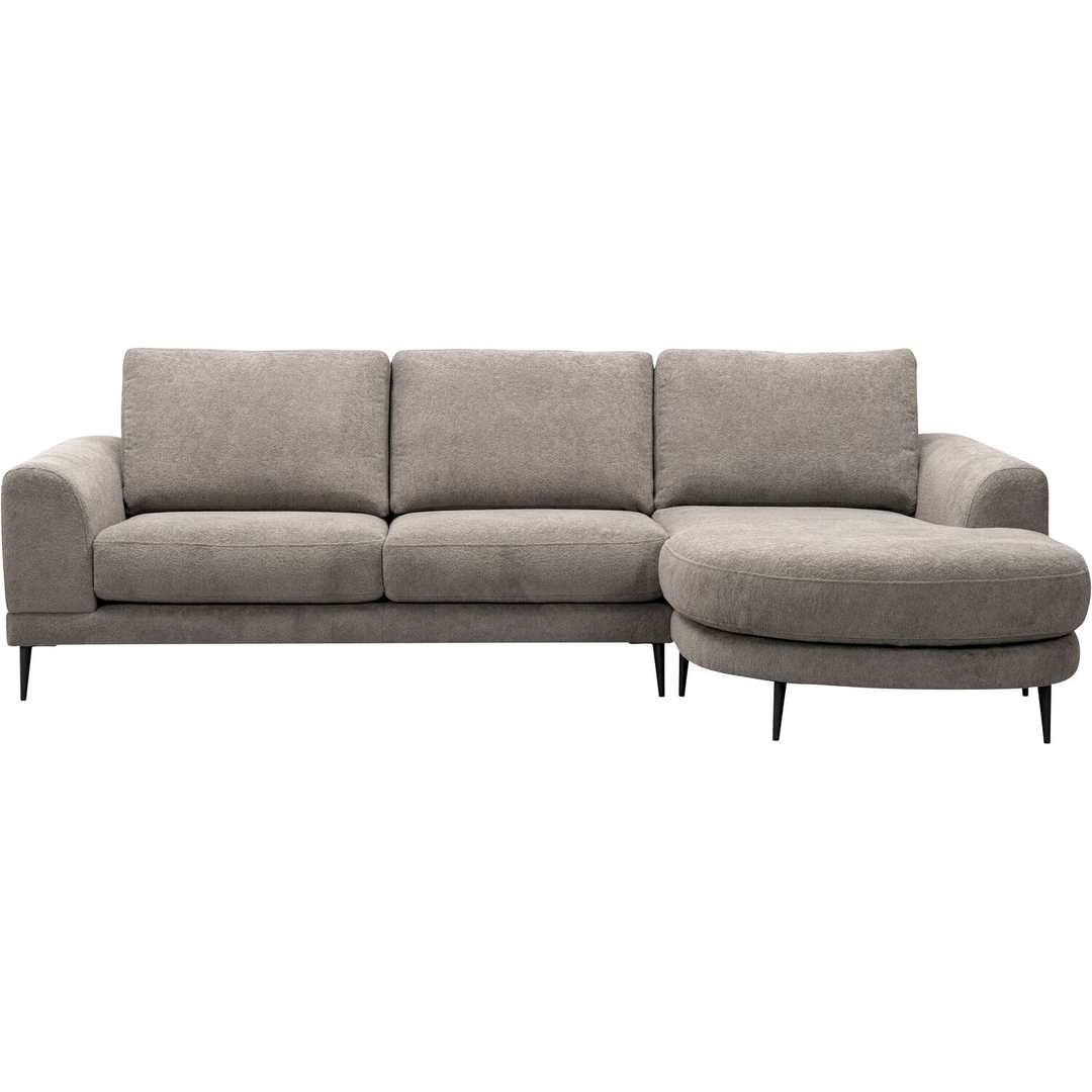 Hoekbank rechts Aziri taupe supreme comfort