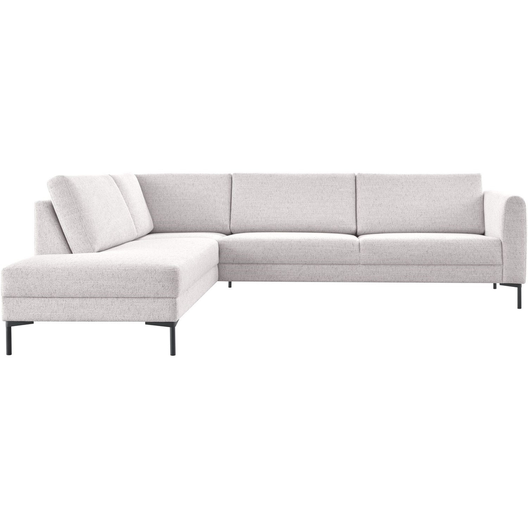 Hoekbank links Arluno grijs basic comfort