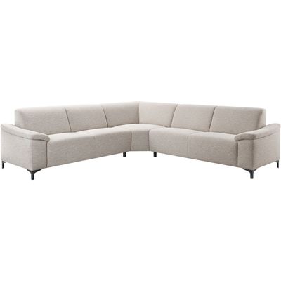 Hoekbank Aveiro beige basic comfort