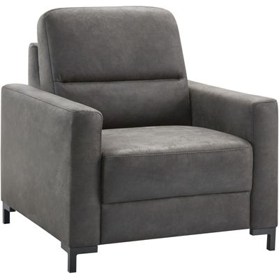 Fauteuil Mirtho microleder antraciet supreme comfort