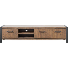 TV-meubel Mantera 216 cm donkerbruin