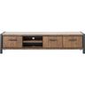 TV-meubel Mantera 216 cm donkerbruin