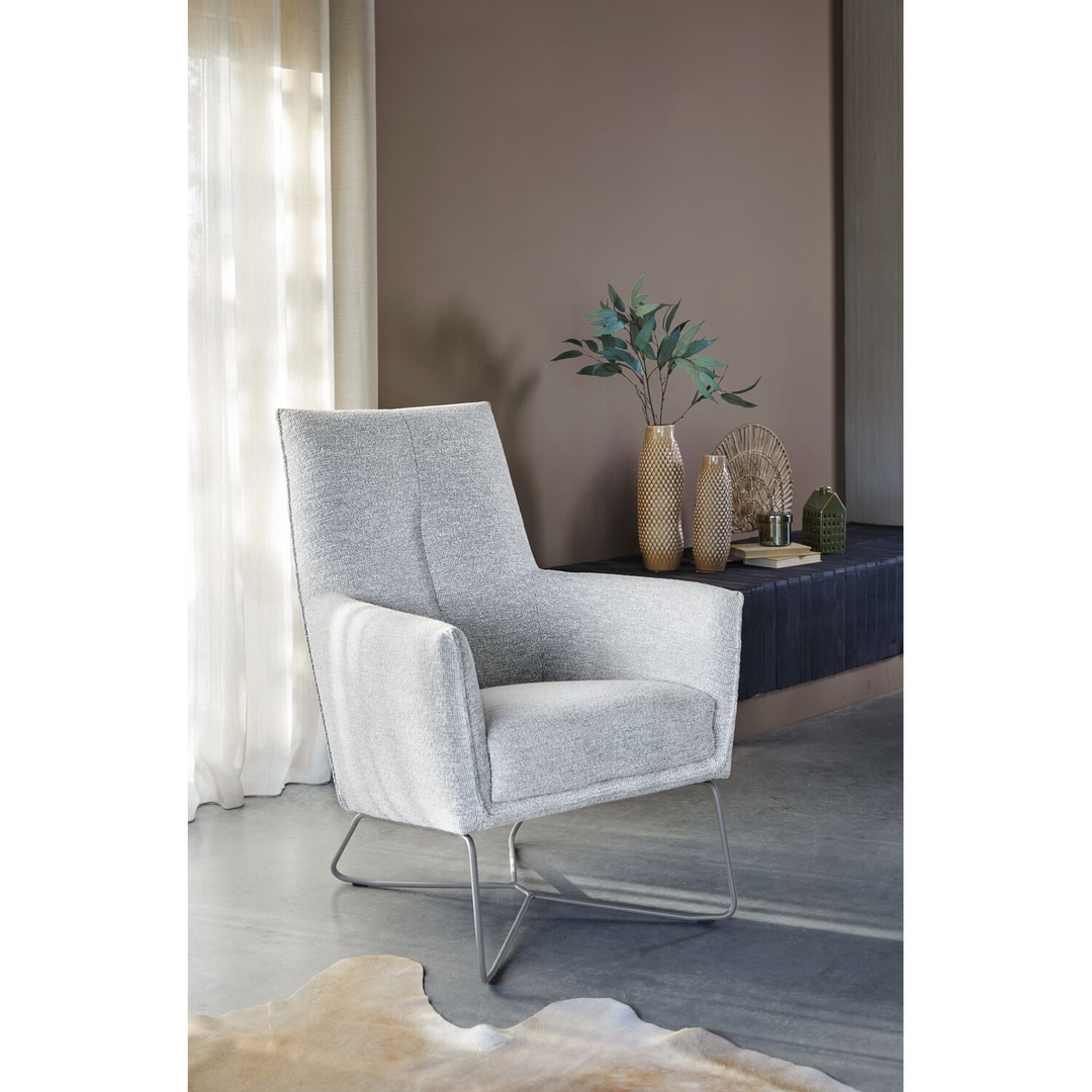 Fauteuil Dono lichtgrijs