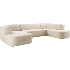 Elementenbank links Baricci ecru breed premium comfort