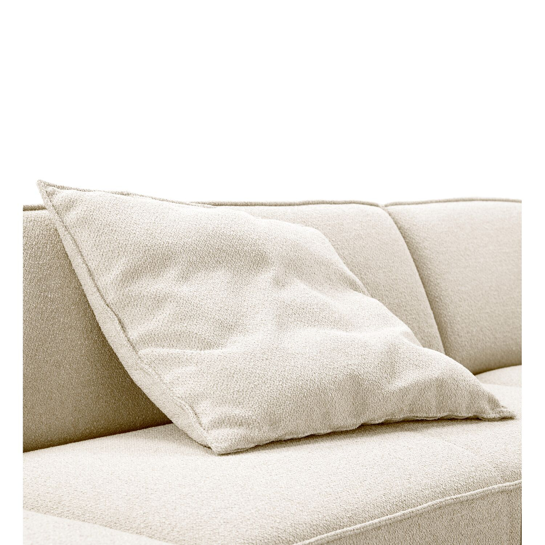 Elementenbank links Baricci ecru breed premium comfort