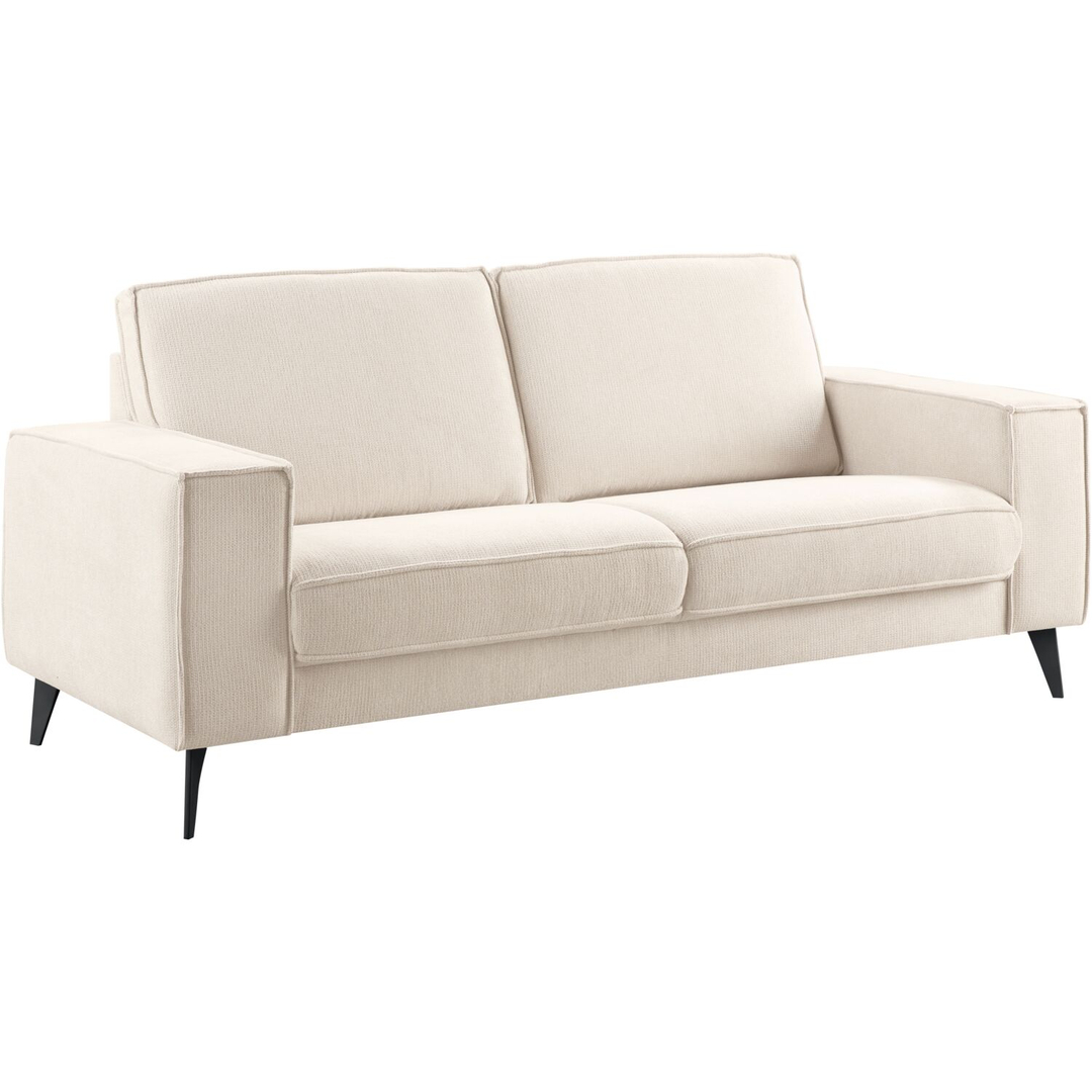 2,5 zitsbank Barrio ecru 2x70 basic comfort