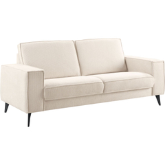 2,5 zitsbank Barrio ecru 2x70 basic comfort