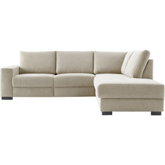 Hoekbank rechts Florance HR koudschuim beige relaxfunctie