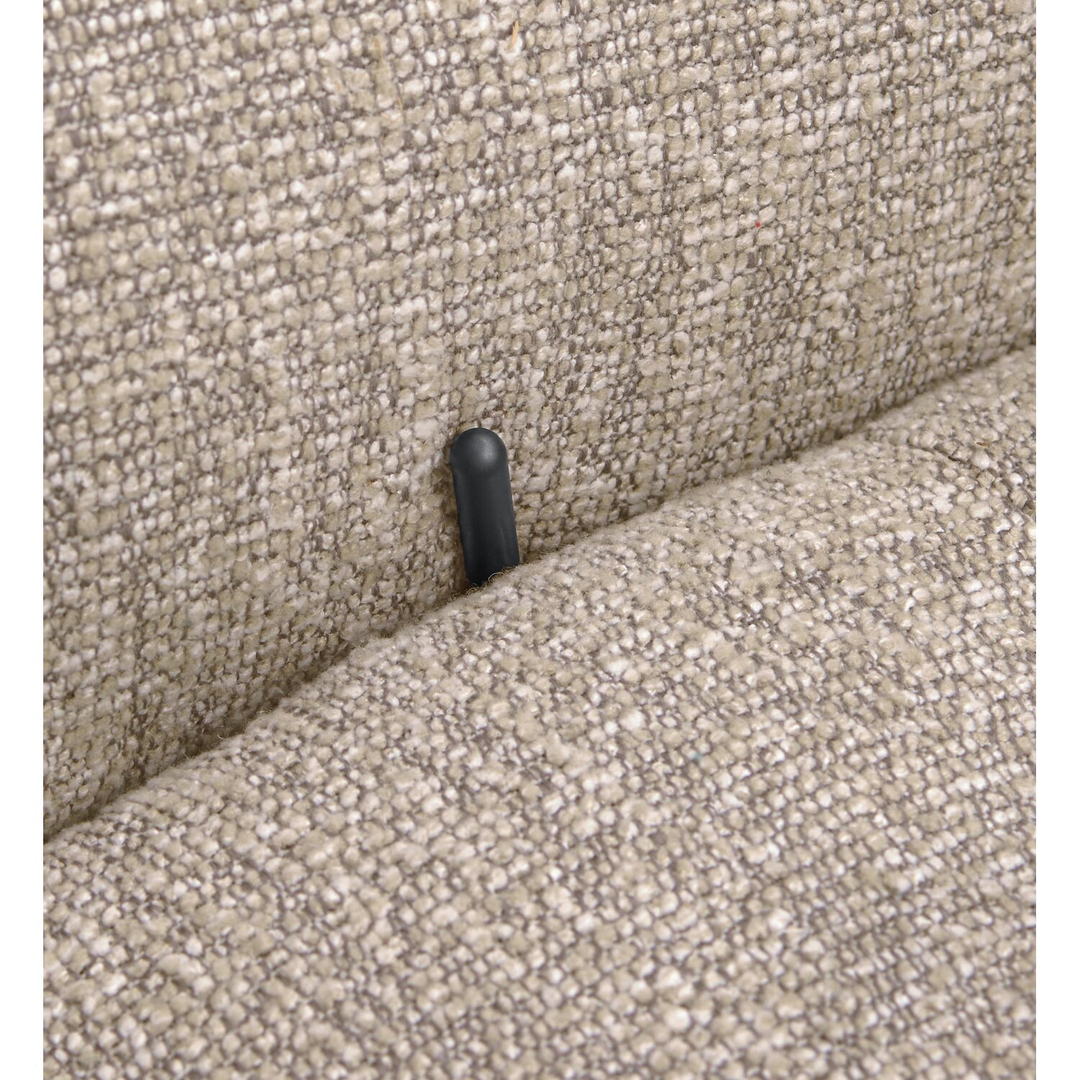 Relaxfauteuil Serio beige licht hout premium comfort