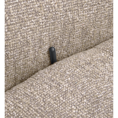 Relaxfauteuil Serio beige licht hout premium comfort