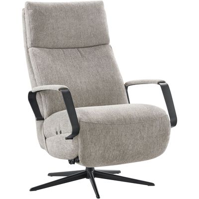 Relaxfauteuil Laterza elektrisch large grijs