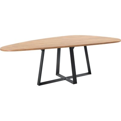 Eettafel Levado 225x120 cm kiezel