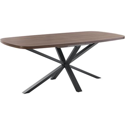 Uitschuifbare eettafel Caltana 200/260 cm Deens ovaal