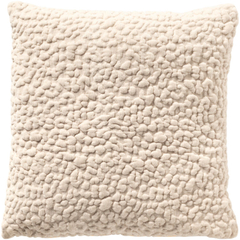Sierkussen Westray 45x45 cm wit met textuurnoppen