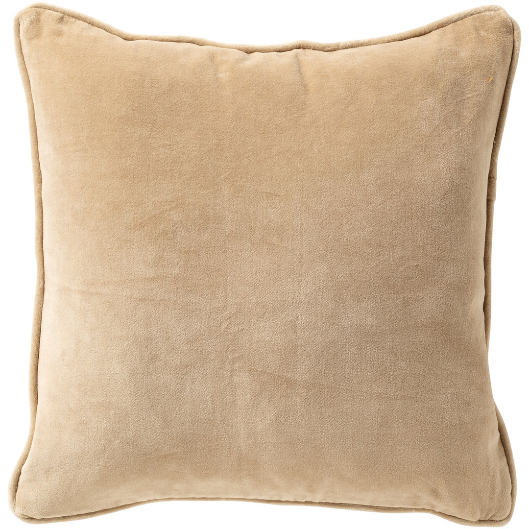 Sierkussen Westray 45x45 cm licht taupe