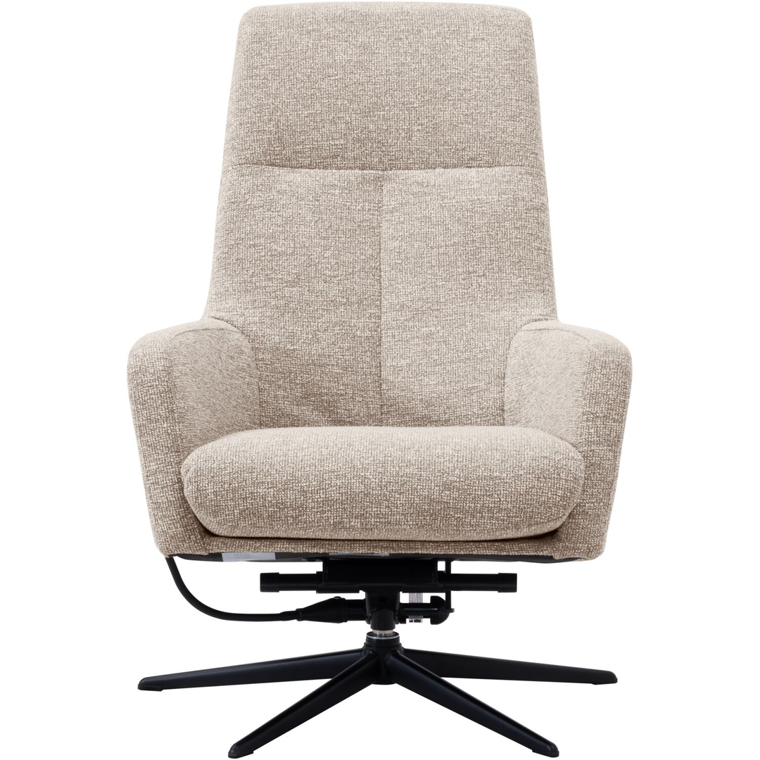 Draaifauteuil Estada met kantelfunctie beige