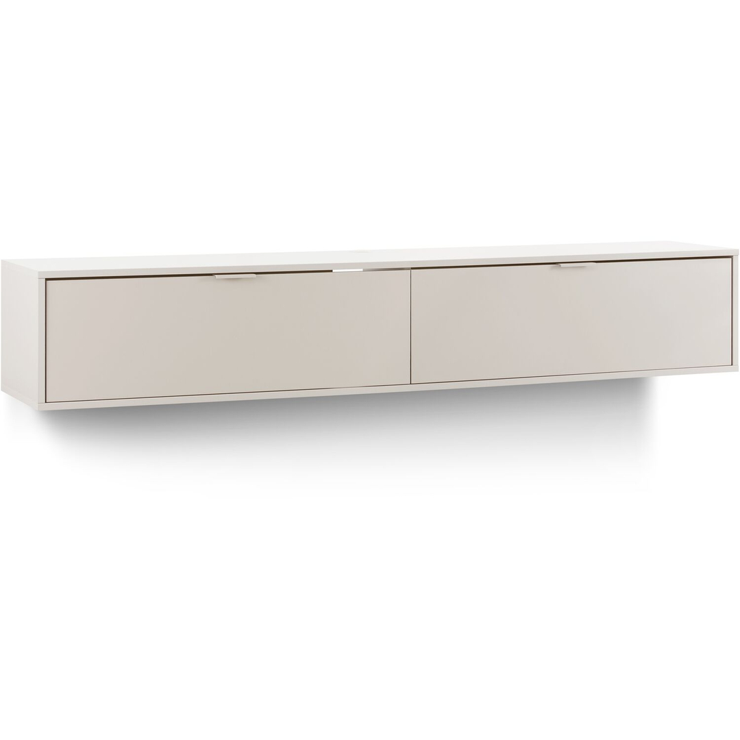 Tv-meubel Betera zwevend 210 cm beige