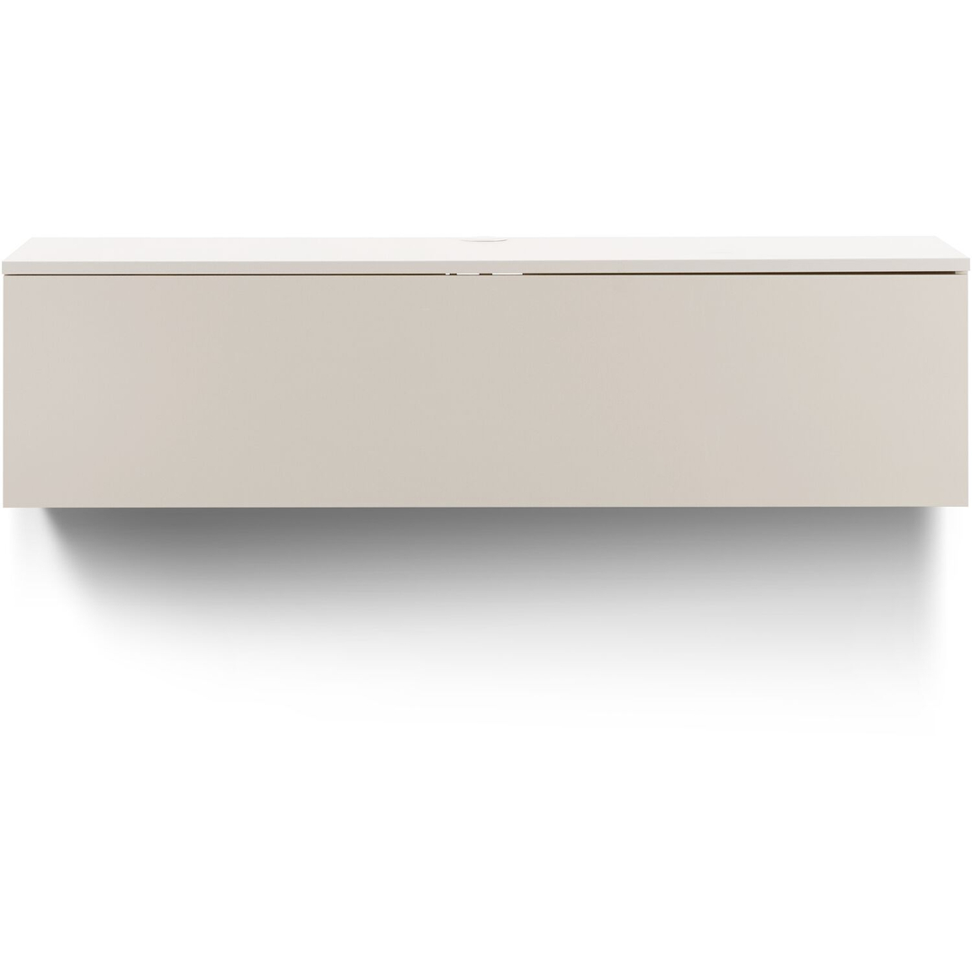 Tv-meubel Simeto 140 cm grijs