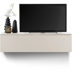 Tv-meubel Simeto 140 cm grijs