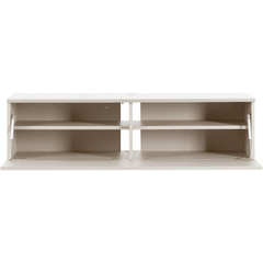 Tv-meubel Simeto 140 cm grijs