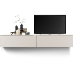 Tv-meubel Simeto 210 cm grijs