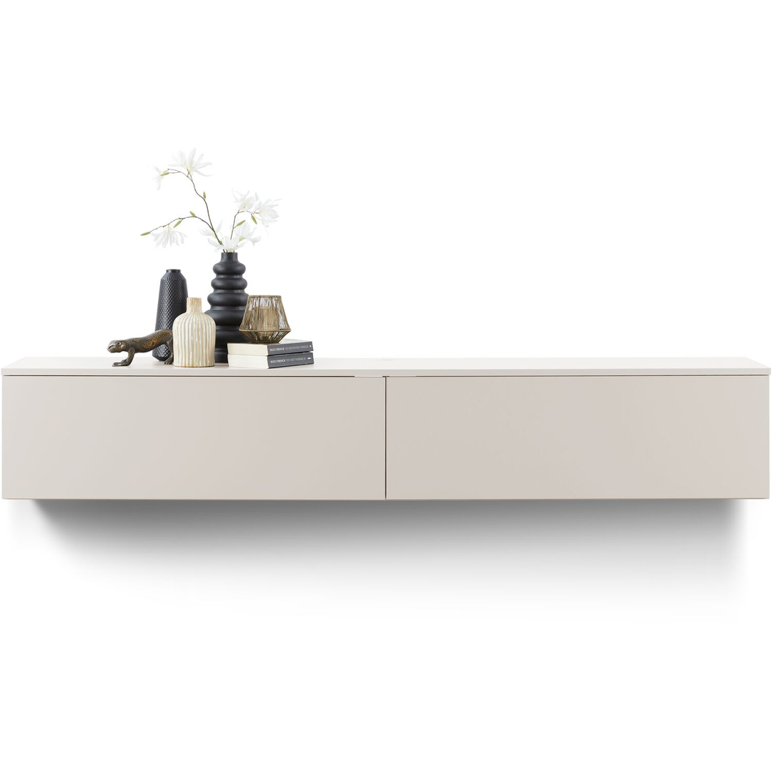 Tv-meubel Simeto 210 cm grijs