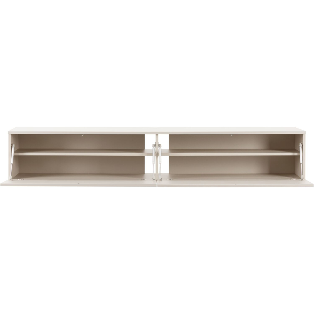 Tv-meubel Simeto 210 cm grijs