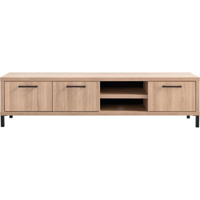 Tv-meubel Selinia 197 cm bruin