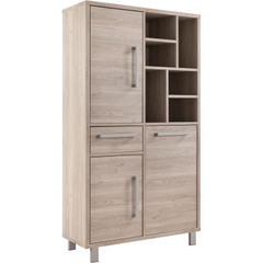 Opbergkast Gradoly 200x110x45 cm grijs