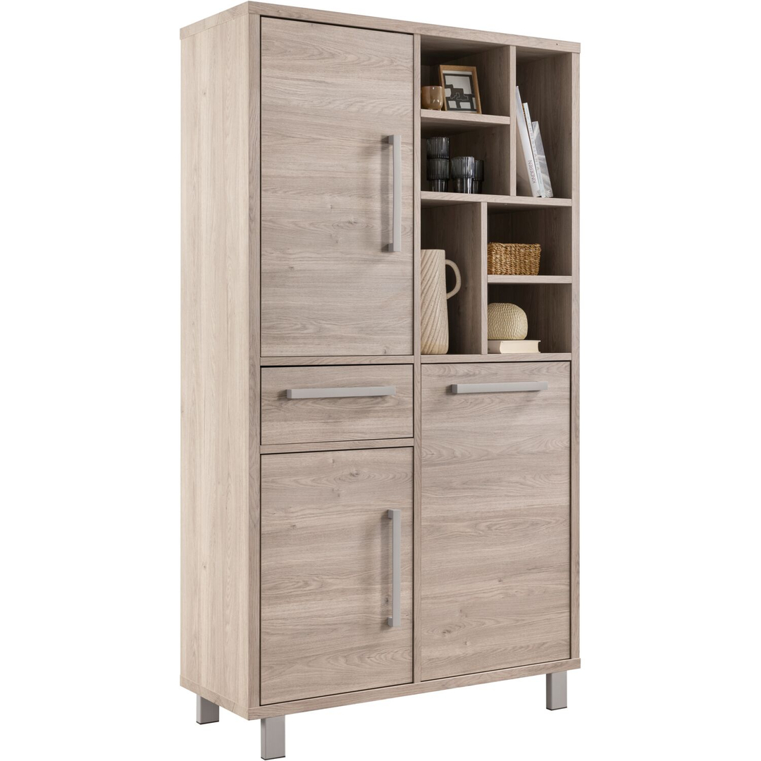 Opbergkast Gradoly 200x110x45 cm grijs