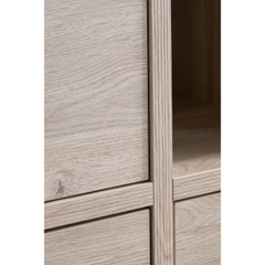 Opbergkast Gradoly 200x110x45 cm grijs