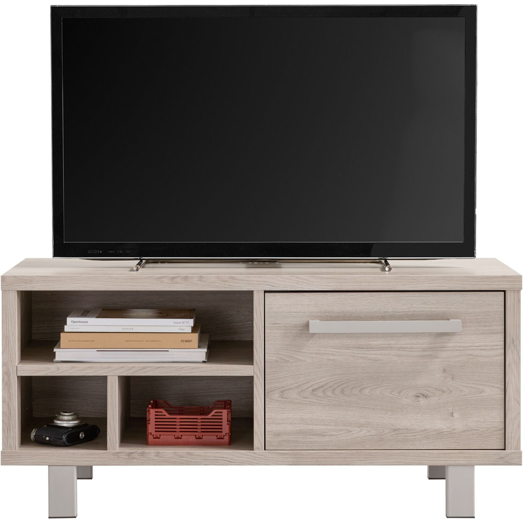 Tv-meubel Gradoly 110 cm grijs