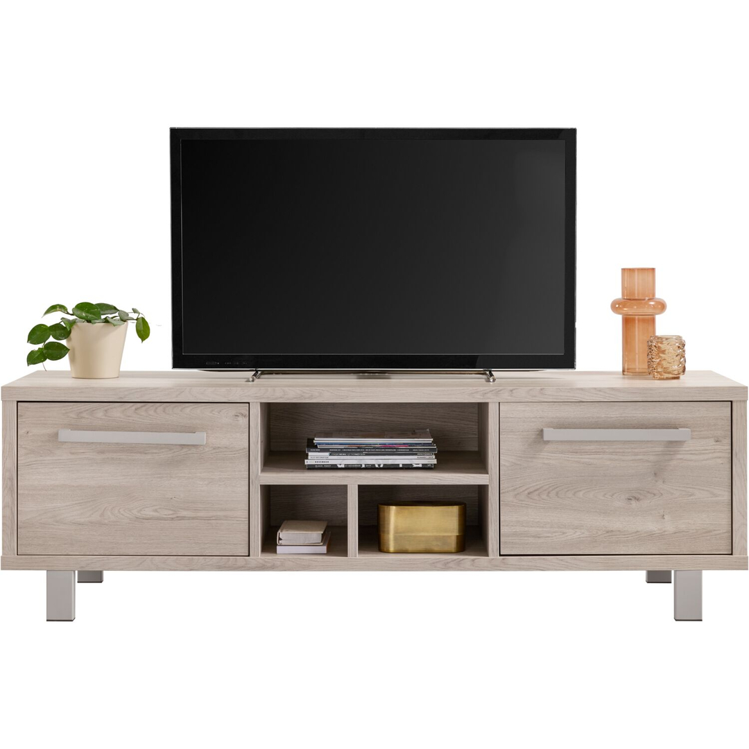 Tv-meubel Gradoly 165 cm grijs