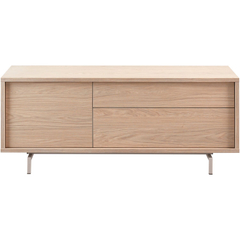 TV-meubel Famosa 132 cm bruin