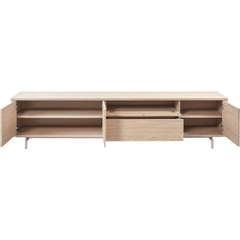TV-meubel Famosa 228 cm bruin